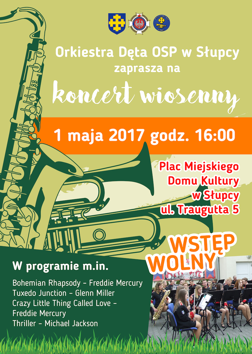 Wiosenny koncert Orkiestry Dętej OSP Słupca
